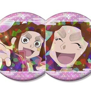 忍たま乱太郎 平滝夜叉丸 場面写ホログラム缶バッジ2個セット