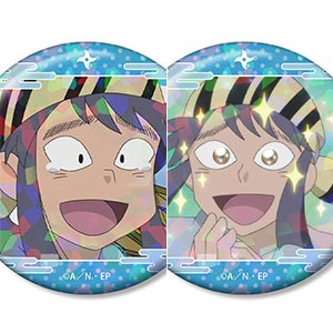忍たま乱太郎 網問 場面写ホログラム缶バッジ2個セット
