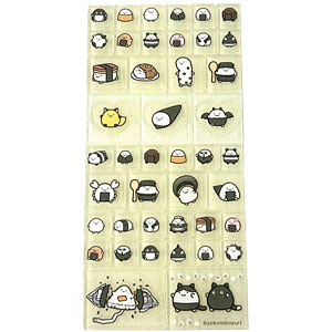 なんでもいきもの タイルシール (イエロー)