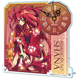 灼眼のシャナ アクリル置時計