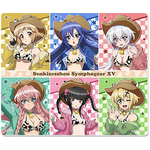 戦姫絶唱シンフォギアXV 描き下ろし マウスパッド カウガールver.