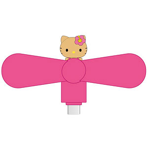 サンリオキャラクターズ コネクタ付きミニクールファン (USB Type-C