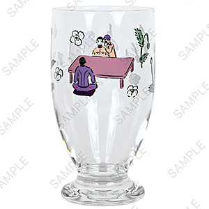 ゴールデンカムイ 鬼頭祈コラボ アデリア製レトログラスC(鶴見中尉一派)