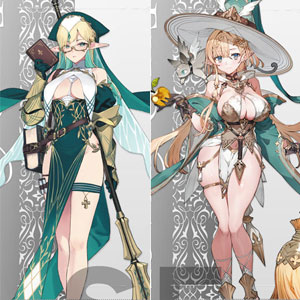 【限定販売】エルフ村 クリアファイル5枚セット Vol.4