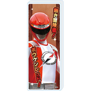 ミニアクリルブロック「轟轟戦隊ボウケンジャー」01/ボウケンレッド(公式イラスト)