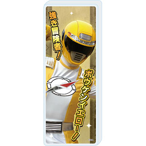 ミニアクリルブロック「轟轟戦隊ボウケンジャー」04/ボウケンイエロー(公式イラスト)