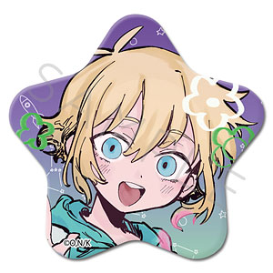 『OMORI』 星形缶バッジ E (バジル)