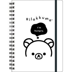 NY45201 リラックマ BASIC RILAKKUMA MONOCHROME B6SPノート