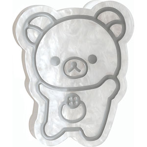 FE47501 リラックマ BASIC RILAKKUMA MONOCHROME バンスクリップ