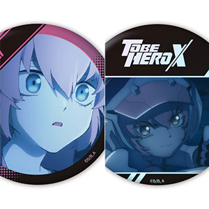 アニメ「TO BE HERO X」 オーロラ缶バッジ2個セット 梁龍[ATFES]《06