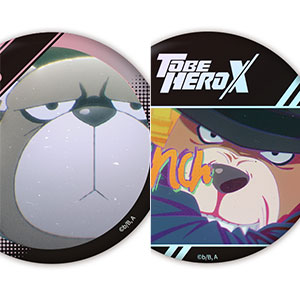 アニメ「TO BE HERO X」 オーロラ缶バッジ2個セット 梁龍[ATFES]《06