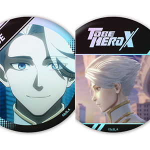 アニメ「TO BE HERO X」 オーロラ缶バッジ2個セット ラッキーシアン