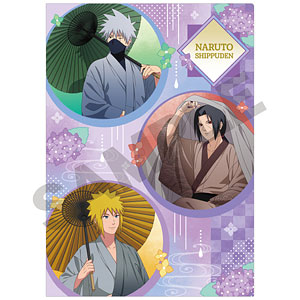 NARUTO-ナルト- 疾風伝 シングルクリアファイル カカシ＆イタチ＆ミナト 五月雨
