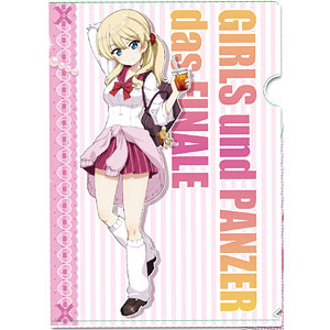 ガールズ＆パンツァー 最終章 描き下ろしクリアファイル[ダージリン]ギャル制服ver.