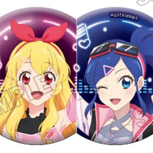 アイカツ! 缶バッチ　星宮いちご さくら マリア オフィシャルショップ限定 4個 アイカツ! 缶バッチ 星宮いちご さくら マリア オフィシャルショップ