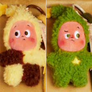 Twinkle Twinkle Savor the Moment シリーズ Fresh-baked Mini Cookies ぬいぐるみペンダント 6個入りBOX