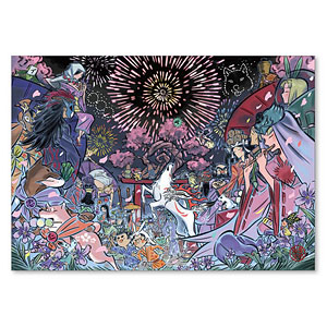 大神20周年記念 復刻アート企画 B2ポスター ～島崎麻里 作 大神11周年より～