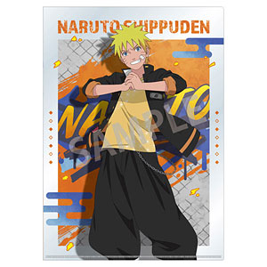 NARUTO-ナルト- 疾風伝 A4シングルクリアファイル うちはサスケ 学園