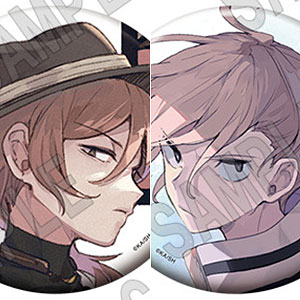 「文豪ストレイドッグス」キャラ別缶バッジコレクション(中原中也) 6個入りBOX
