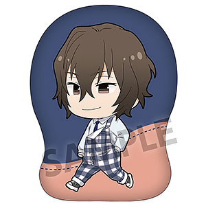 文豪ストレイドッグス ダイカットクッション 太宰治 お散歩 ver.