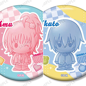 しゅごキャラ ドロードロー くじ マット 缶バッジ 月詠イクト 11点セット 全種セット】『しゅごキャラ！』トレーディング推し缶バッジ 月詠