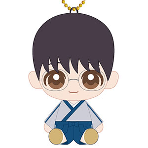 Chibiぬいおすわりマスコット 銀魂 志村新八
