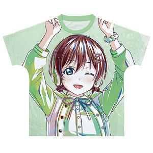 ラブライブ！虹ヶ咲学園スクールアイドル同好会 描き下ろし エマ・ヴェルデ ミラクル STAY TUNE！ Ani-Art フルグラフィックTシャツ S