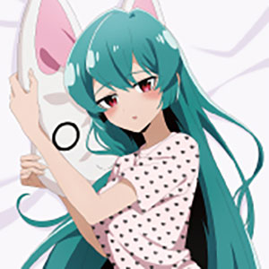 抱き枕カバー「魔法少女にあこがれて」03/水神小夜(描き下ろしイラスト)