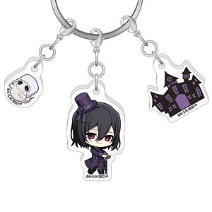 文豪ストレイドッグス 3連アクリルキーホルダー Ghost House ver. フョードル・D