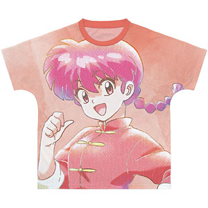 TVアニメ「らんま1/2」 らんま Ani-Art aqua label フルグラフィックTシャツ ユニセックス XXXL