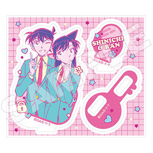 名探偵コナン アクリルスタンド 工藤新一＆毛利蘭 ポッピンカラー