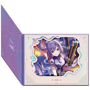 原神 「命定の日」 キャラめくり式花窓風色紙 甘雨(2025)[miHoYo