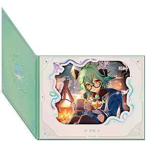 原神 「命定の日」 キャラめくり式花窓風色紙 キィニチ(2025)[miHoYo