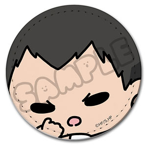 「ハイキュー！！」第10弾 レザーバッジ(mochocho) M-KC(金田一勇太郎)