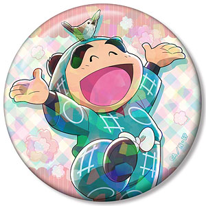 忍たま乱太郎 描き下ろし 福富しんべヱ 楽しいお花見の段ver. 75mmホログラム缶バッジ