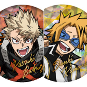 僕のヒーローアカデミア TVアニメ10周年キービジュアル トレーディングホロ缶バッジ B 11個入りBOX