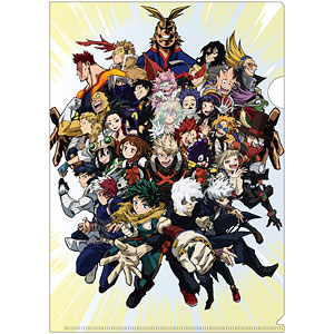 僕のヒーローアカデミア TVアニメ10周年キービジュアル クリアファイル