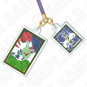 キャラディショナルトイ モブサイコ100 III 花札柄アクリル根付