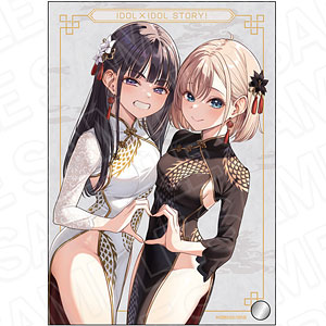 IDOL×IDOL STORY！ ミニアクリルアート 美海＆依吹 蛇パーカー ver