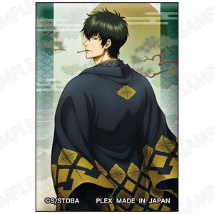 銀魂 スクエア缶バッジ 和装×振り向き Ver. E：高杉晋助[プレックス