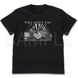 アニメ「鬼滅の刃」 猗窩座「お前も鬼にならないか？」 Tシャツ/BLACK-XL