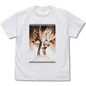 NARUTO-ナルト- 疾風伝 ナルト＆ミナト 『螺旋丸』 Tシャツ/WHITE-S