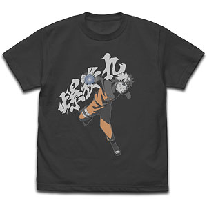 NARUTO-ナルト- 疾風伝 うずまきナルト 『螺旋丸』 Tシャツ/SUMI-L