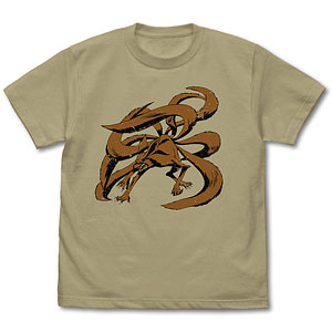 NARUTO-ナルト- 疾風伝 九喇嘛 Tシャツ/SAND KHAKI-S