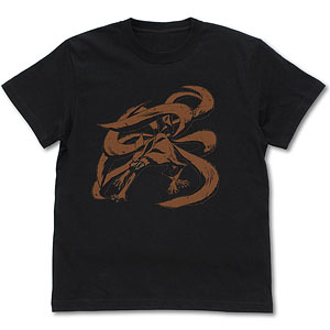 NARUTO-ナルト- 疾風伝 九喇嘛 Tシャツ/BLACK-S