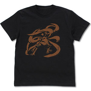 NARUTO-ナルト- 疾風伝 九喇嘛 Tシャツ/BLACK-L