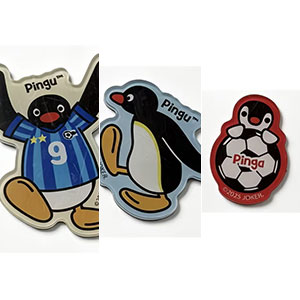 ピングー サッカー アクリルマグネット