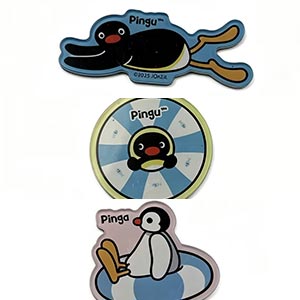 ピングー 水泳 アクリルマグネット