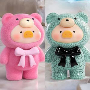 LuLu the Piggy - ルル・ザ・ピギー テディミニ オレコレクションシリーズ 20個入りBOX