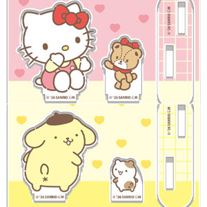 サンリオキャラクターズ いつもいっしょの2ピースアクスタ 20個入りBOX (食玩)